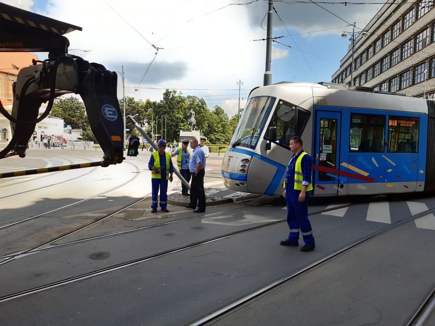 wypadek we Wrocławiu