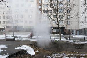 awaria ciepłownicza w Warszawie