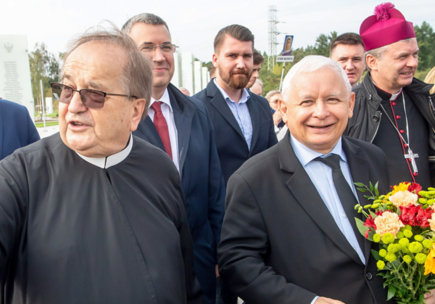 Jarosław Kaczyński, Tadeusz Rydzyk