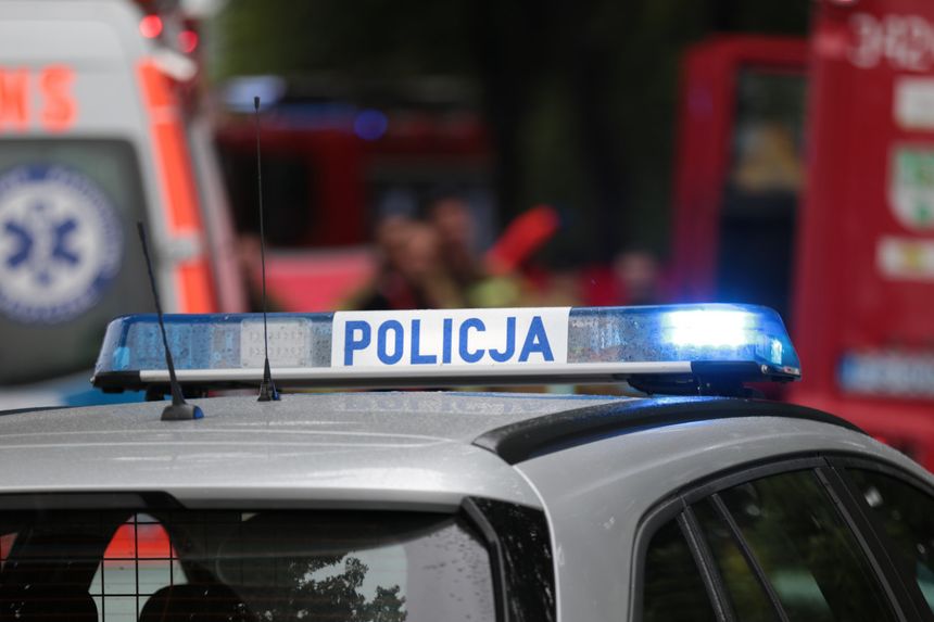 radiowóz policji