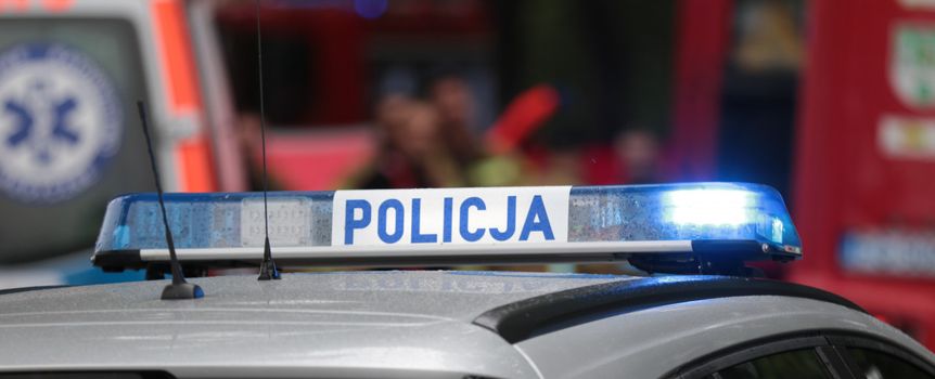 radiowóz policji