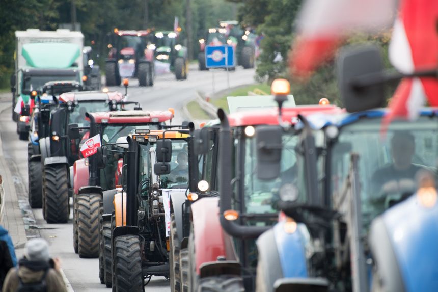 Protest rolników 