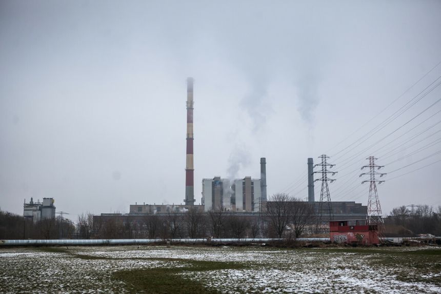 awaria w elektrociepłowni w Warszawie