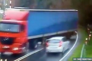 wypadek ciężarówki