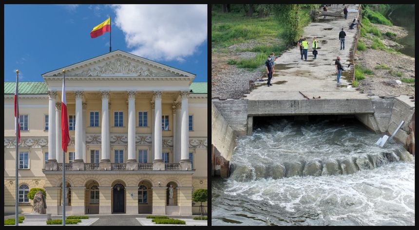 Policja, urząd miasta Warszawy, awaria Czajki