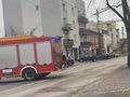 Pruszków, pożar kamienicy