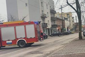 Pruszków, pożar kamienicy