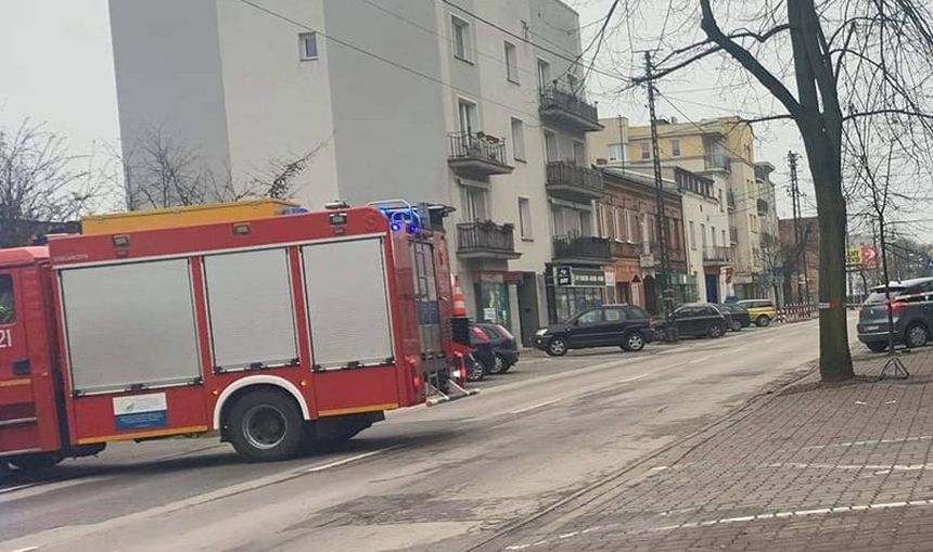 Pruszków, pożar kamienicy