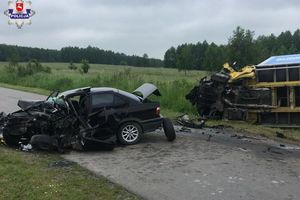 wypadek w miejscowości Siedliszcze