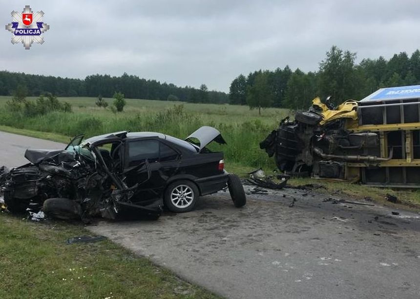 wypadek w miejscowości Siedliszcze