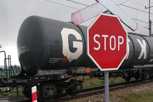 Zalesie Gorzyckie, Wypadek na przejeździe kolejowym
