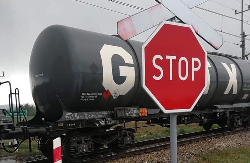 Zalesie Gorzyckie, Wypadek na przejeździe kolejowym