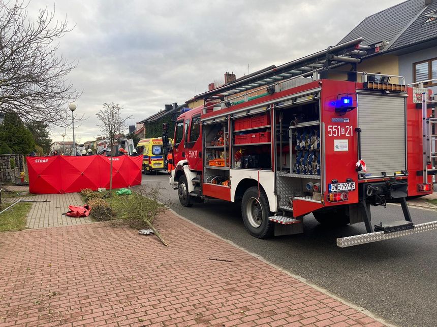 wypadek w Wejherowie