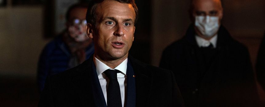 Prezydent Francji Emmanuel Macron