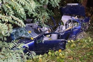 Borzechów Kolonia, wypadek bmw
