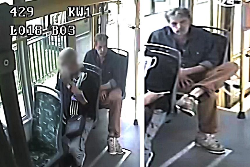 napastował kobietę w Poznaniu - wizerunek sprawcy