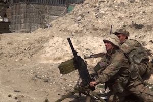 Żołnierze Azerbejdżanu podczas akcji w Górskim Karabachu