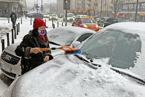 mróz i śnieg