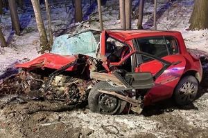Wypadek w Borczu, poza dziennikarzem TVP zginął 23-latek