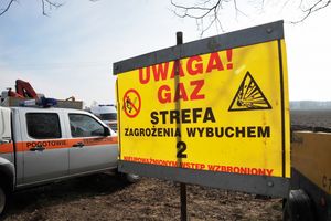 Rymań. Uszkodzony gazociąg, ewakuacja mieszkańców