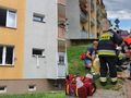 Pożar mieszkania, Kamienna Góra