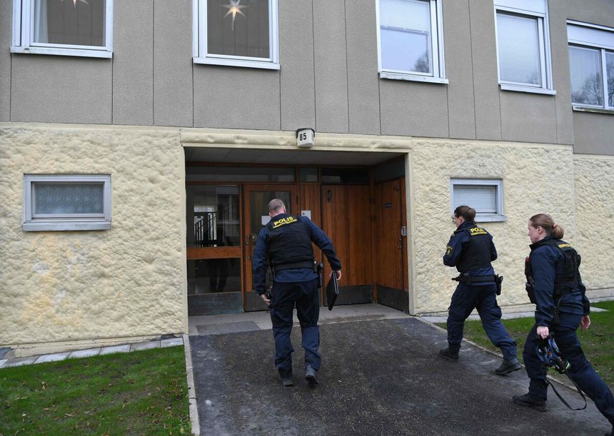 Szwedzki blok, w którym matka przetrzymywała syna