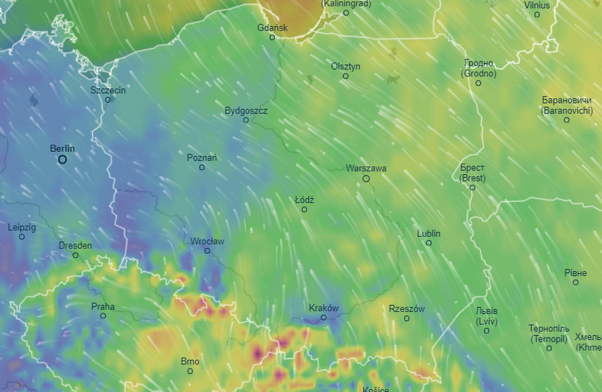 Mapa pogody 