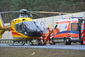 Wypadek na S3, ranne dzieci