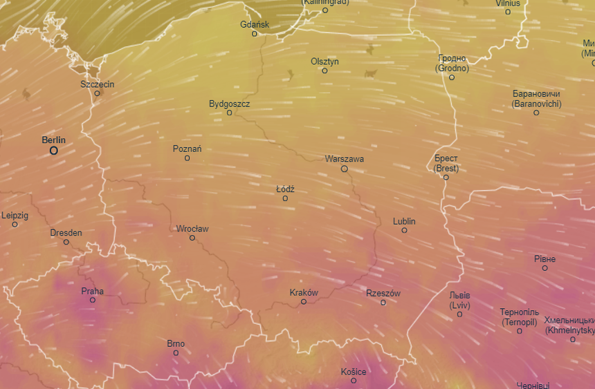 Mapa pogody 
