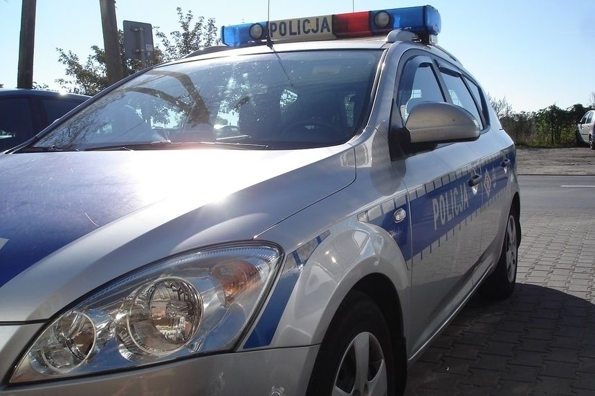 Radiowóz policji 