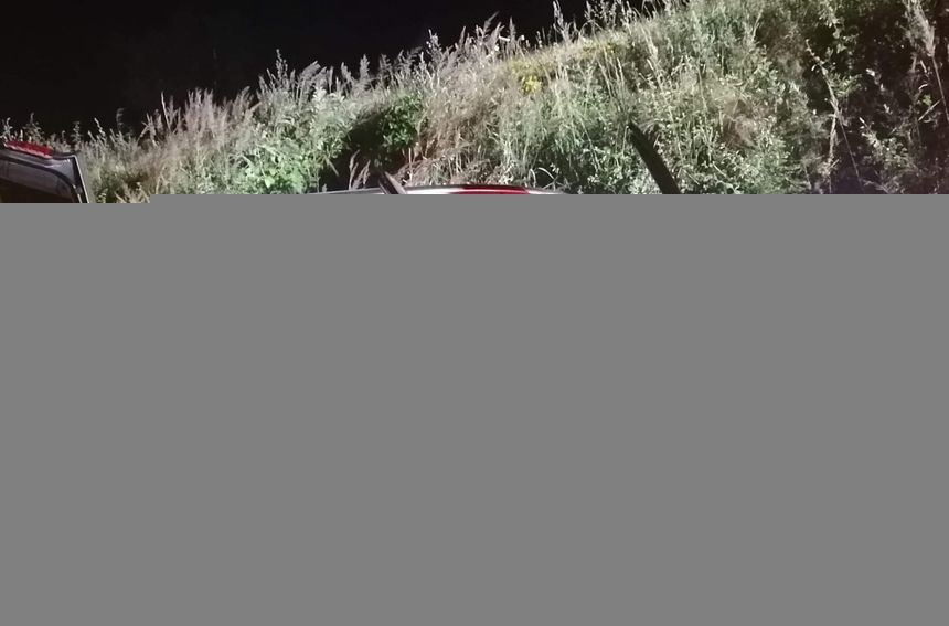 Wypadek w Ligocie pod Ostrzeszowem