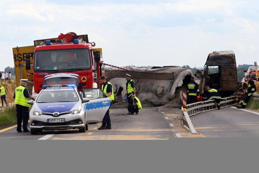 Wypadek w Bogusławicach