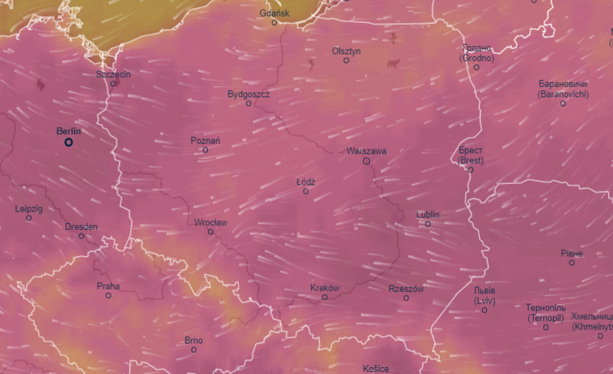 Mapa pogody 