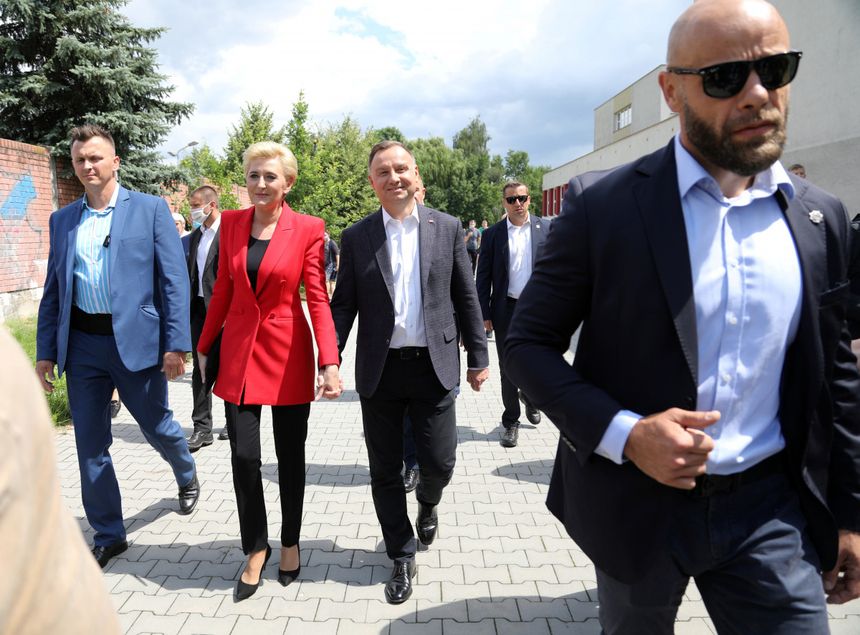 Agata Kornhauser-Duda i Andrzej Duda