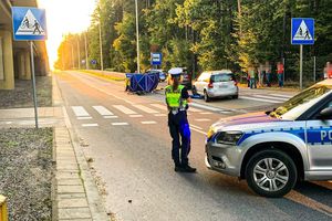 wypadek rowerzysty