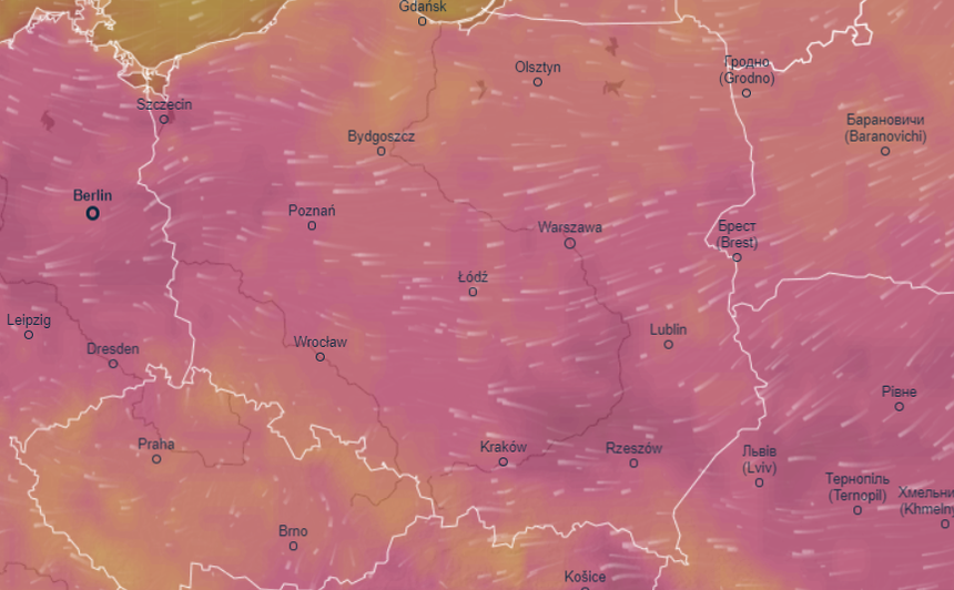 Mapa Pogody 
