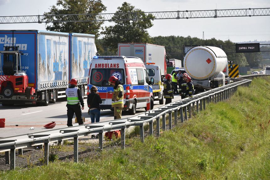 Wypadek na A4