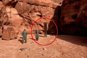 monolit na pustyni w Utah