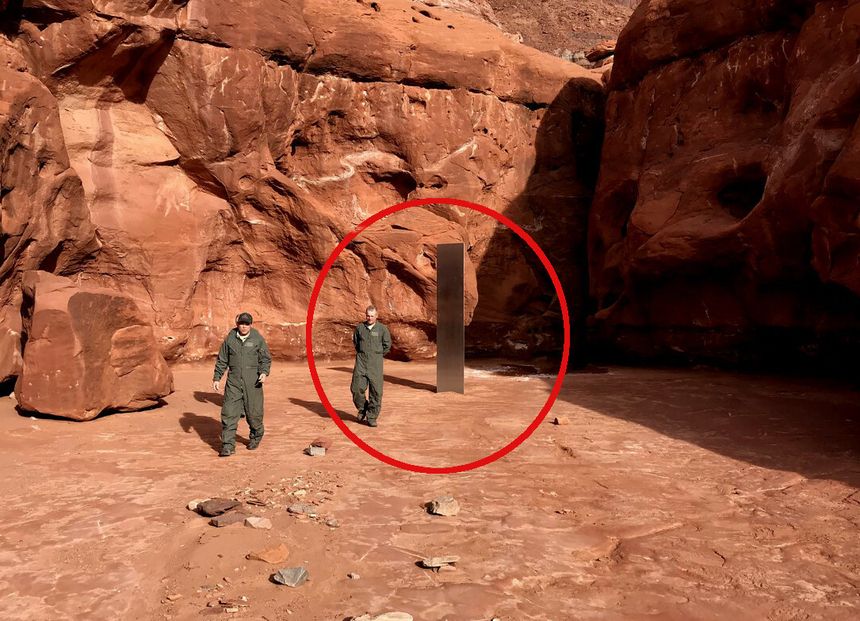monolit na pustyni w Utah