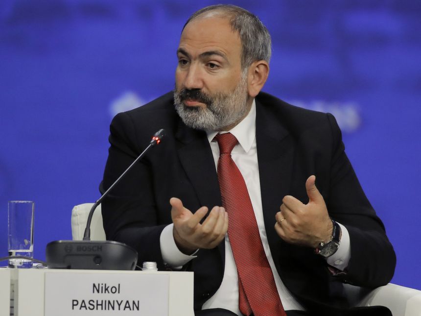 Premier Armenii Nikol Paszynian