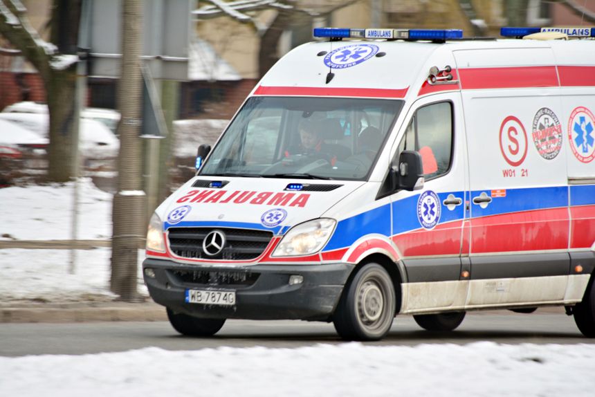 wypadek w Wieruszowie