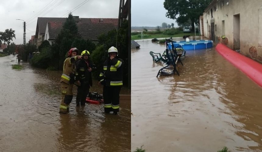 Powodzie i podtopienia, opolskie