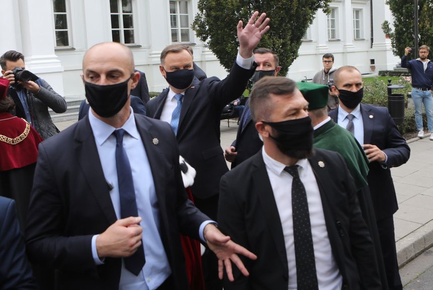Andrzej Duda na UW