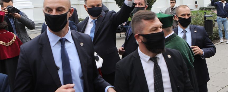 Andrzej Duda na UW