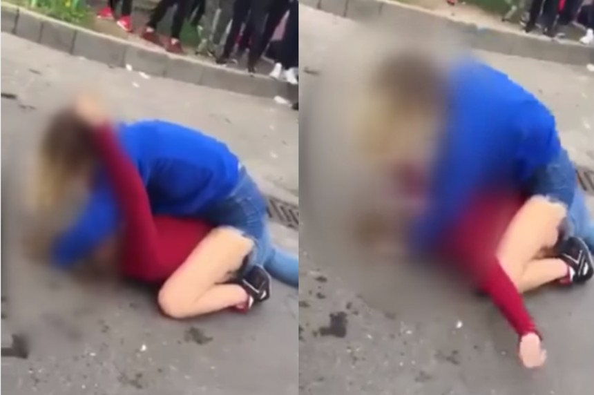 Bójka 15-latek przed szkołą w Lubinie