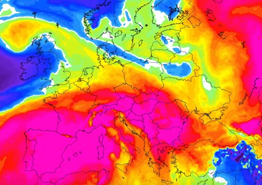 Mapa Europy 