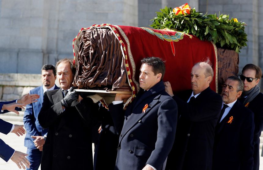 Ekshumacja generała Franco