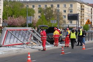 Na ul. Grochowskiej w Warszawie doszło do wypadku