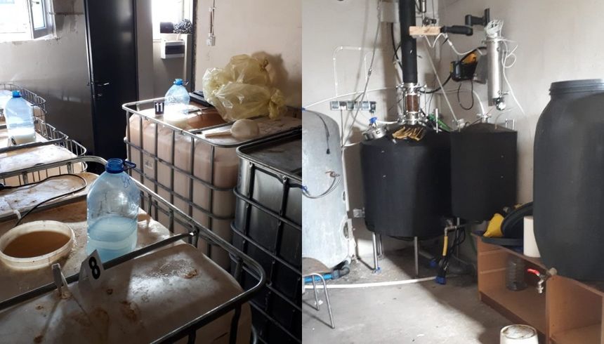 Nielegalna produkcja alkoholu