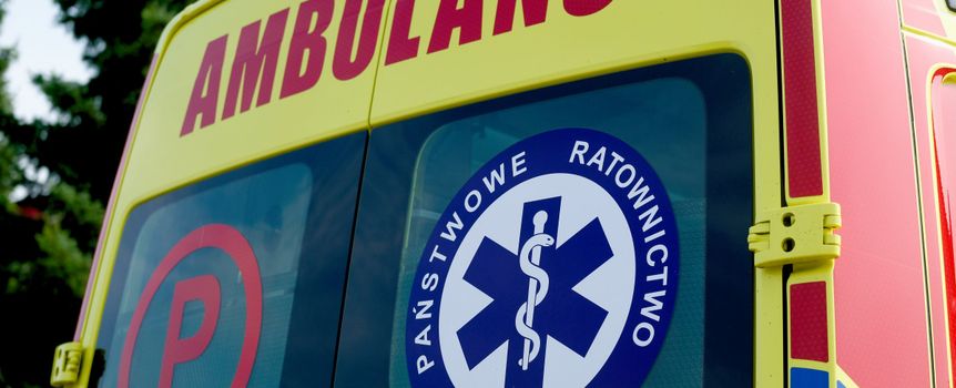Wypadek w m. Smogorzów. Ciężarówka potrąciła niepełnosprawnego